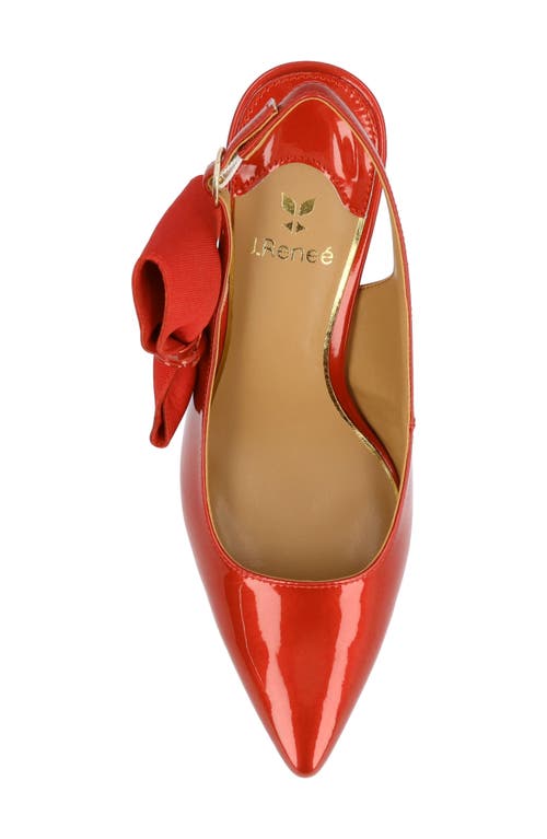 J. RENEÉ J. RENEÉ ROWIN SLINGBACK POINTED TOE PUMP 