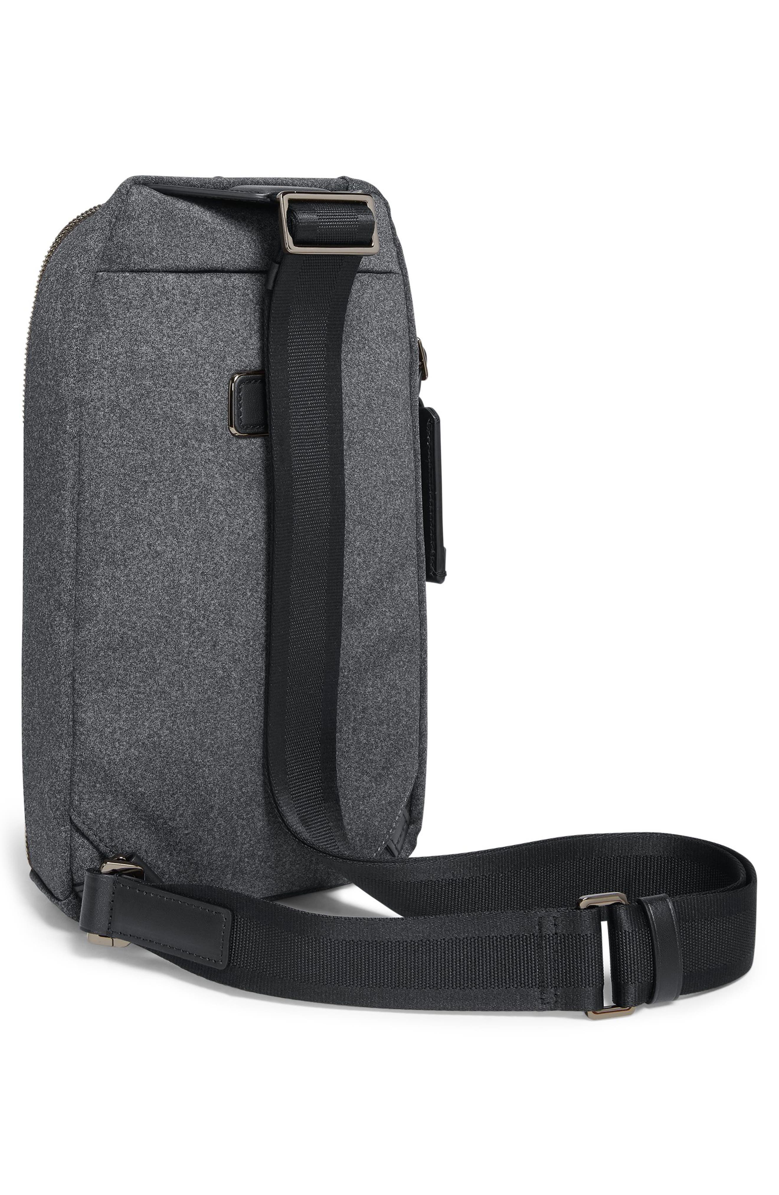 TUMI Harrison Gregory Sling Bag, Alternate, color, Dark Charcoal