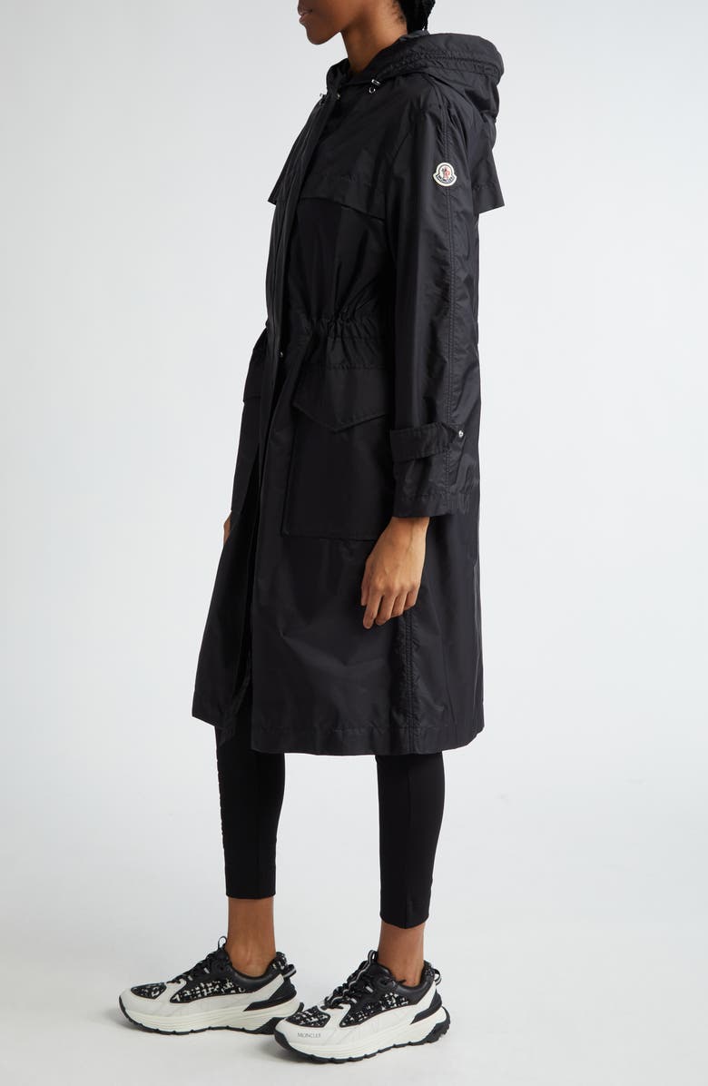 Moncler Hiengu Water Repellent Nylon Raincoat, Alternate, color, 