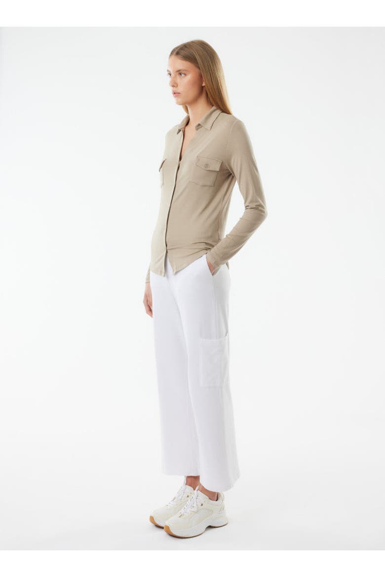 Soft Touch Long Sleeve Pocket Shirt, Alternate, color, DESERT