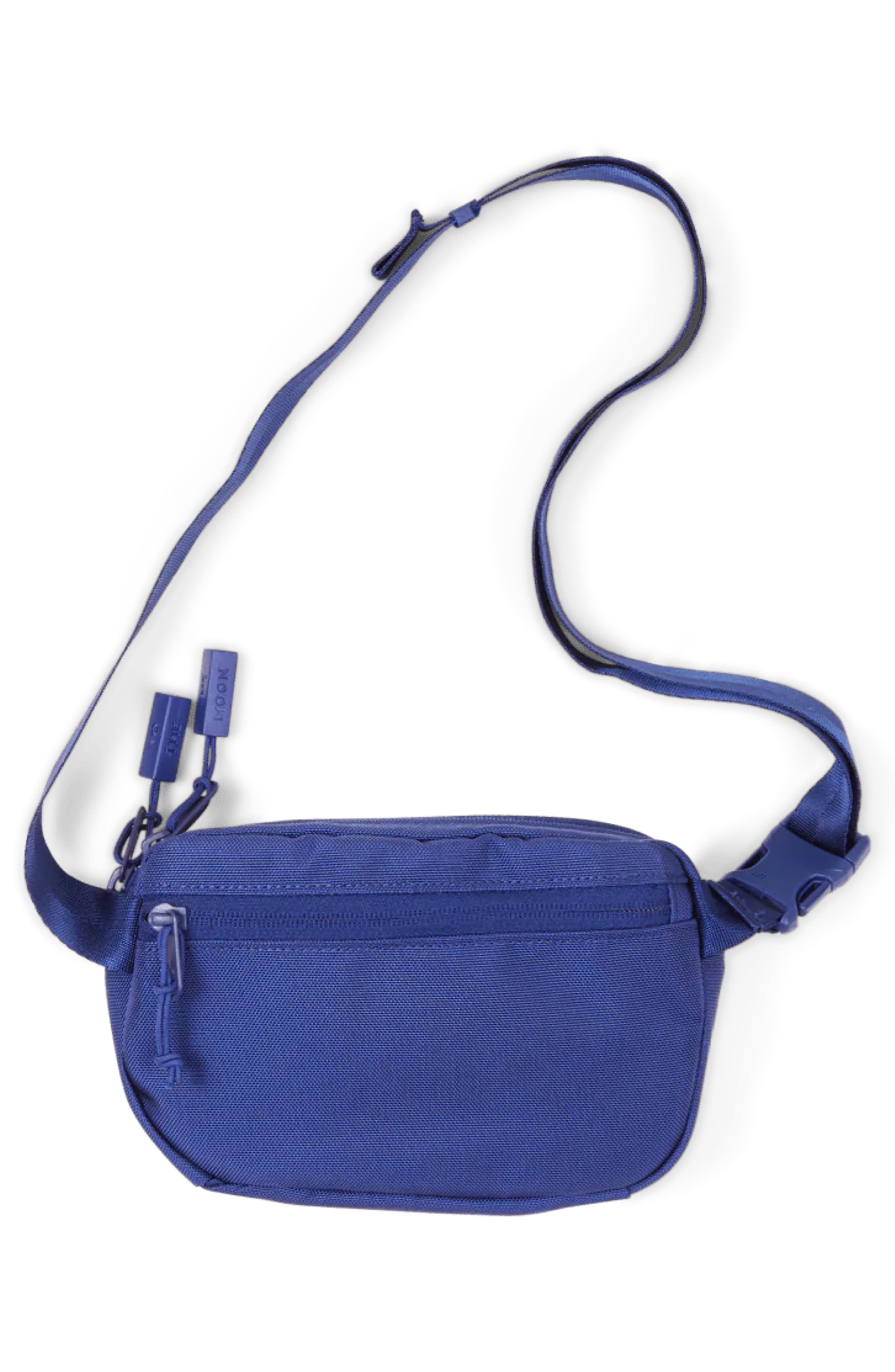 Core Water Resistant Nylon Mini Belt Bag, Alternate, color, NAVY