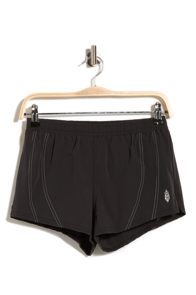 Marathon Performance Running Shorts, Alternate, color, BLACK