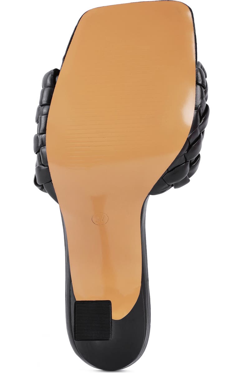 LONDON RAG Celie Woven Heeled Sandal, Alternate, color,