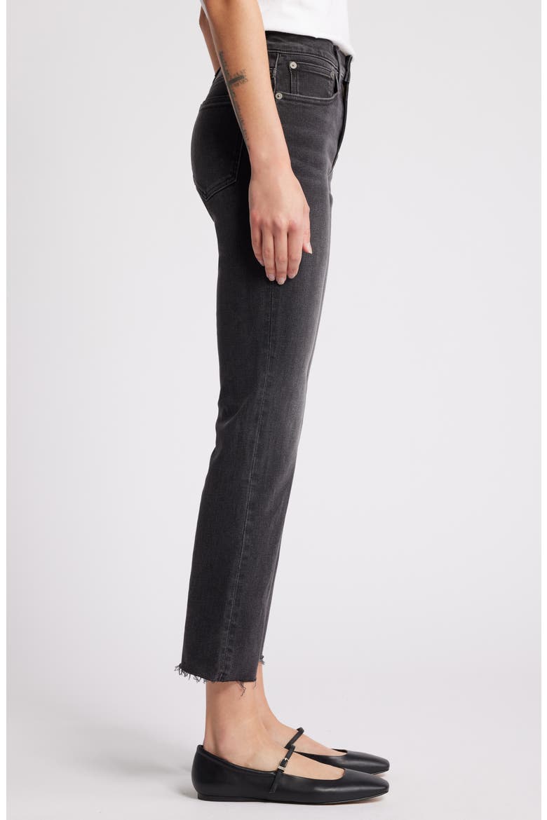 Kick Out Raw Hem Crop Jeans, Alternate, color, ARMAND WASH
