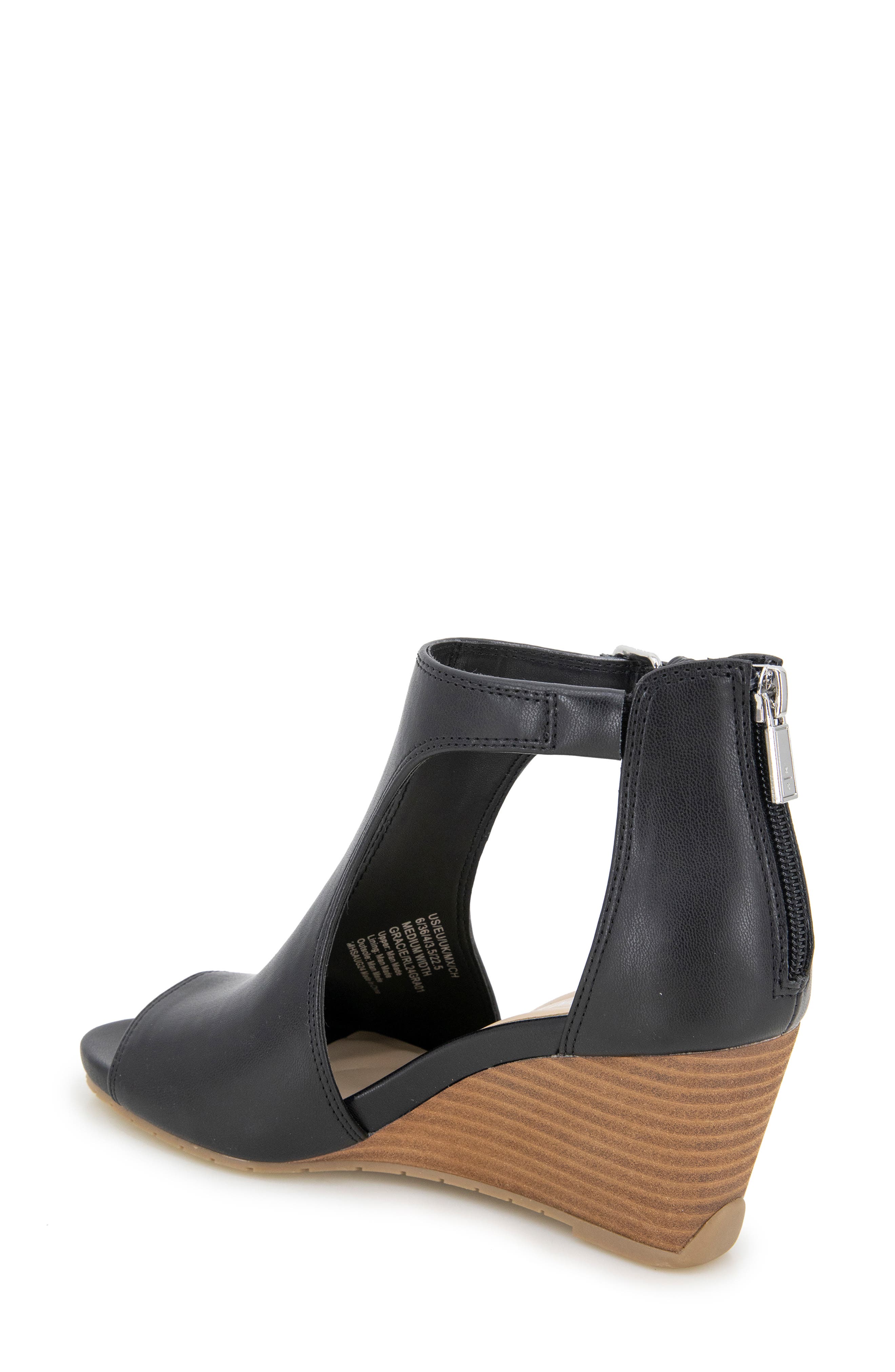 Reaction Kenneth Cole Gracie Wedge Sandal, Alternate, color, 