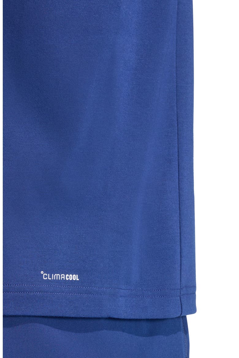 Climacool Workout Essentials Base T-Shirt, Alternate, color, DARK BLUE