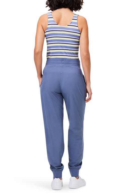 Nz Active By Nic+zoe Tech Stretch Ruched Joggers In Gray