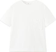 MANGO Embroidered Cotton T-Shirt