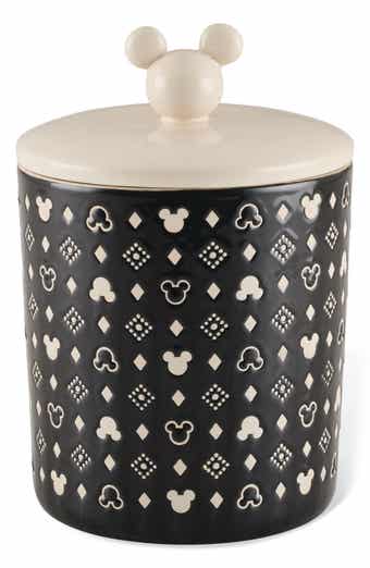 Mickey Head Ceramic Jar