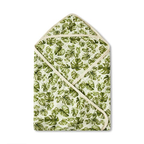 Organic Cotton Hooded Swaddle