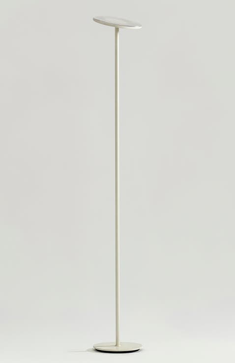 Sky 65" Modern LED Torchiere Floor Lamp with Adjustable Shade
