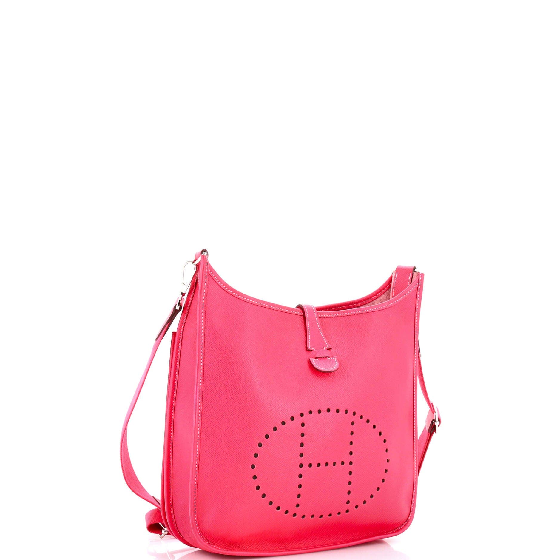 Pre-Owned Hermes Evelyne Bag Gen III Epsom PM, Alternate, color, Rose Tyrien