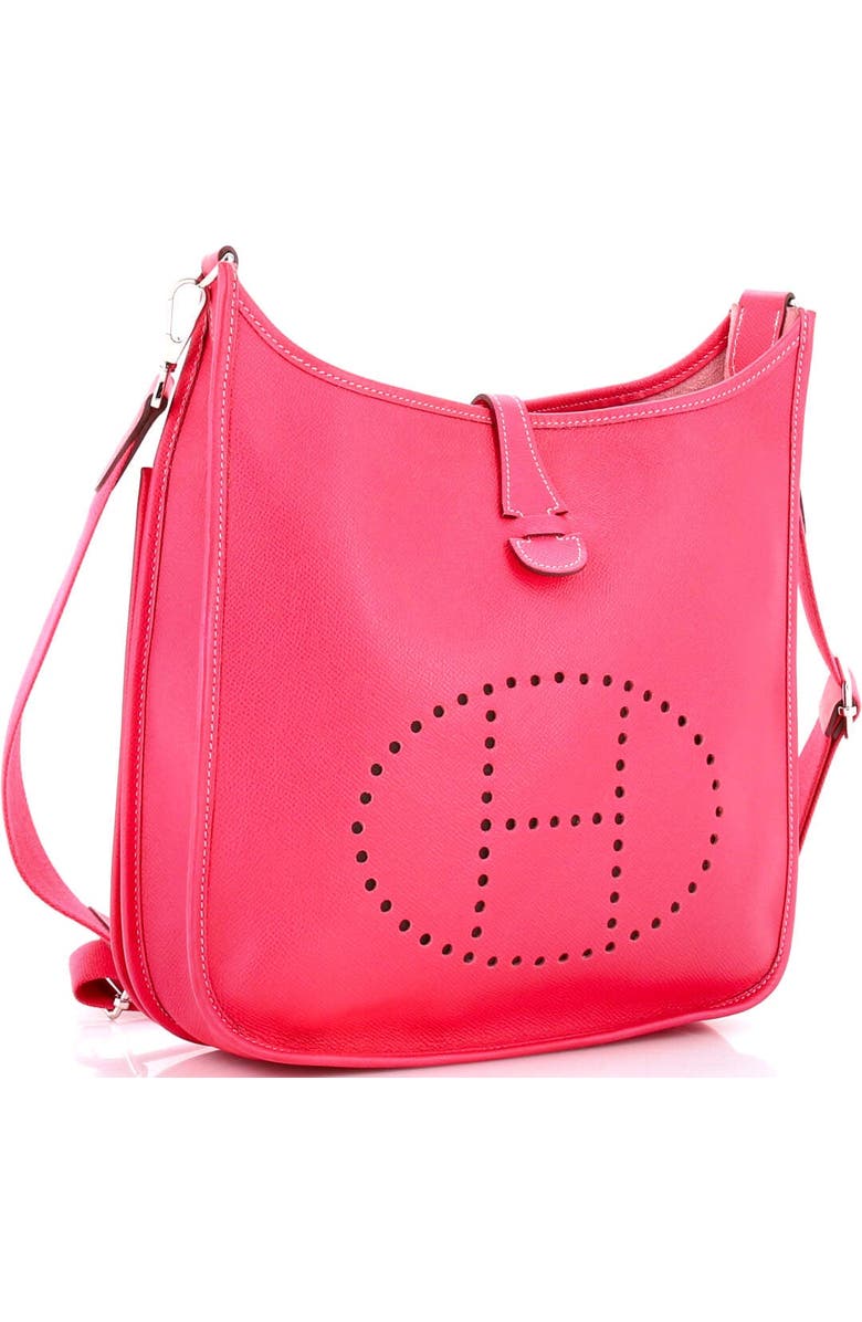 Pre-Owned Hermes Evelyne Bag Gen III Epsom PM, Alternate, color, Rose Tyrien