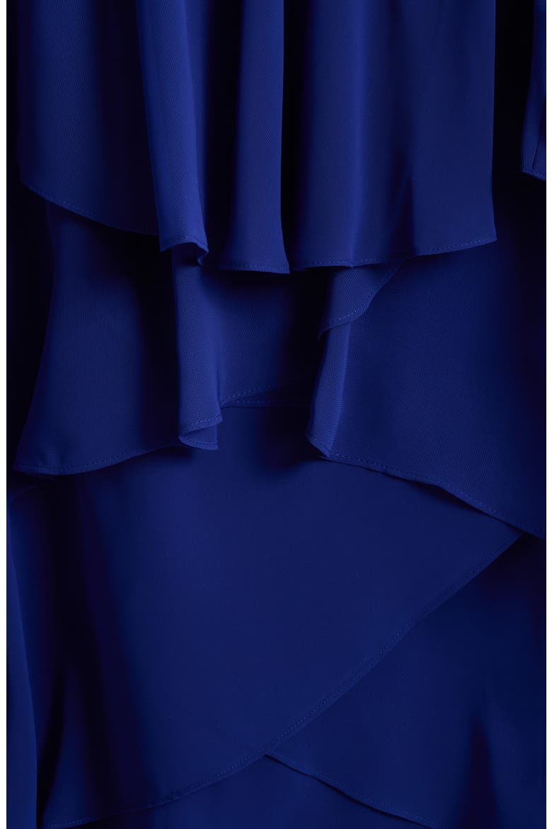 Embellished Tiered Dress & Jacket Set, Alternate, color, IRIS