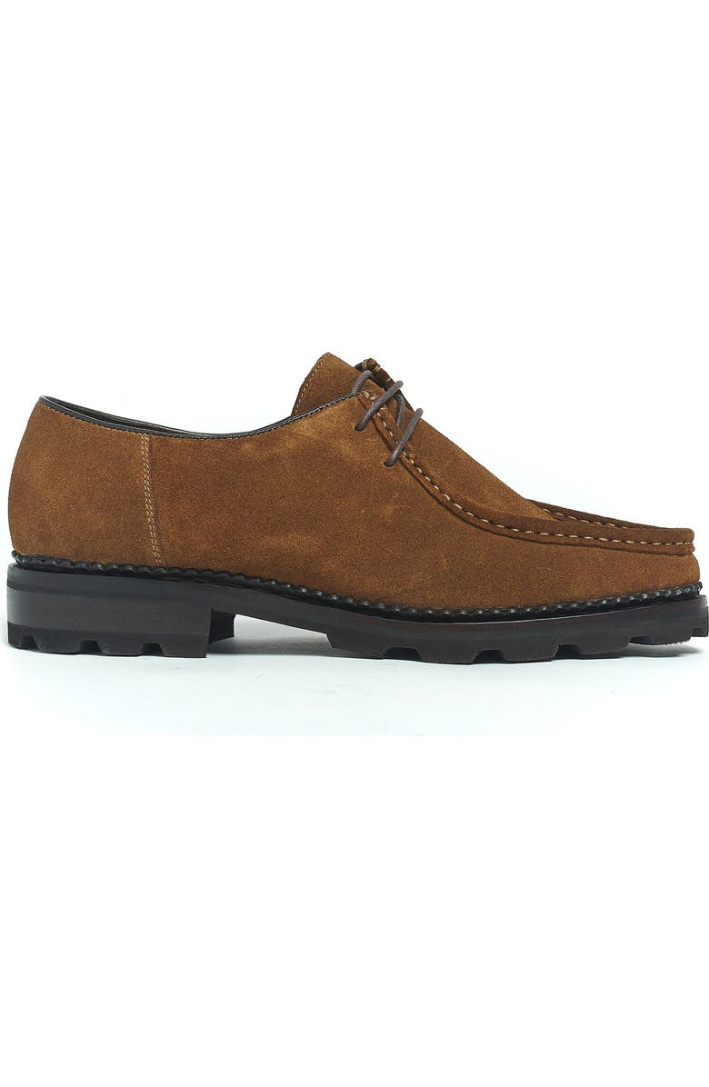 Anthony Veer Wright Moc Lace-Up Boot, Alternate, color, Brown Suede