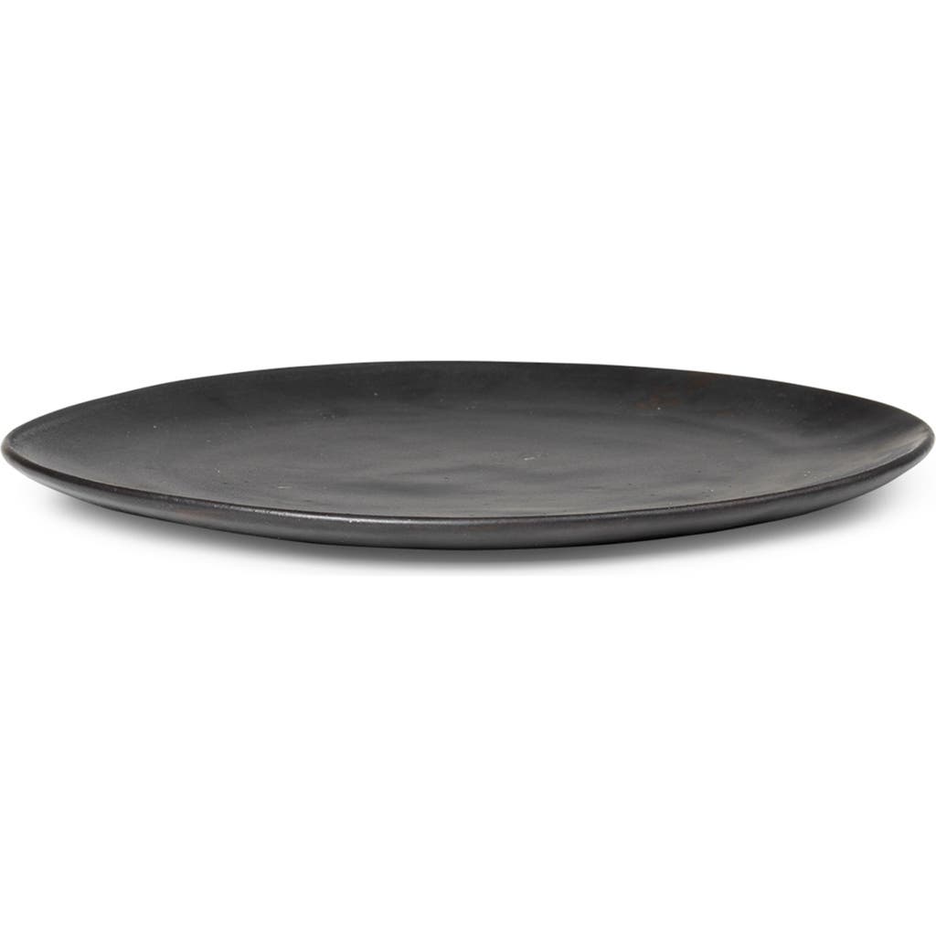 Ferm Living Flow Plate In Black
