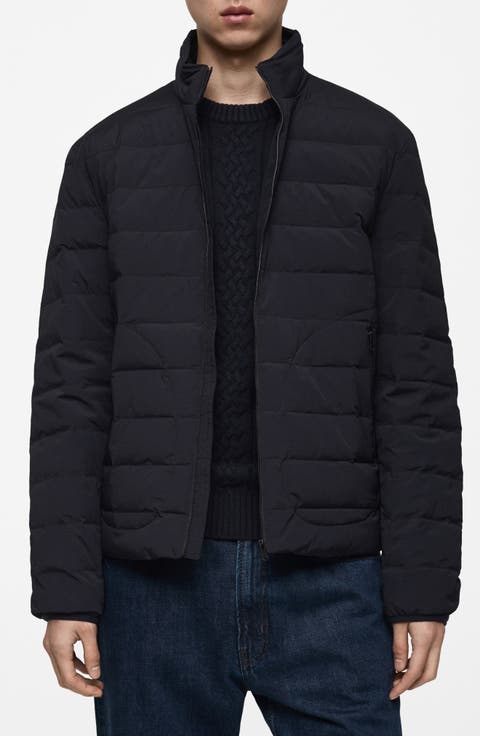 Water Repellent Quilted Down Jacket
