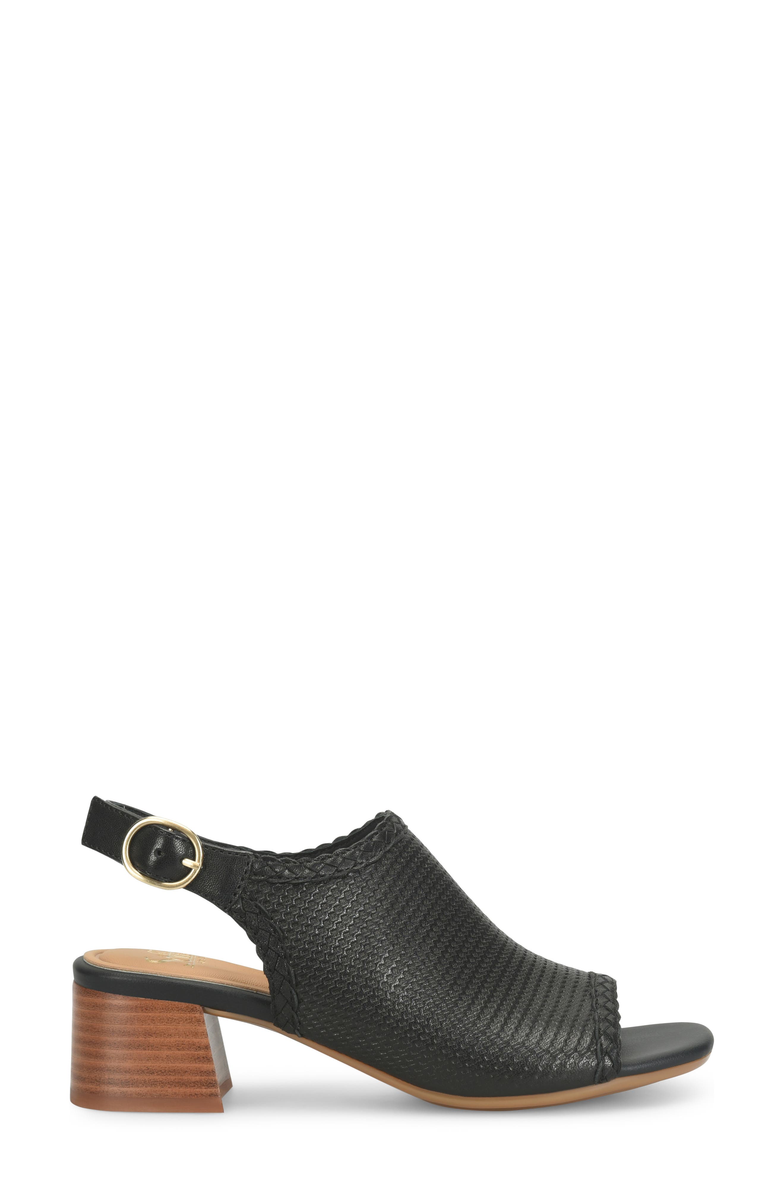 Söfft Lois Slingback Sandal, Alternate, color, Black