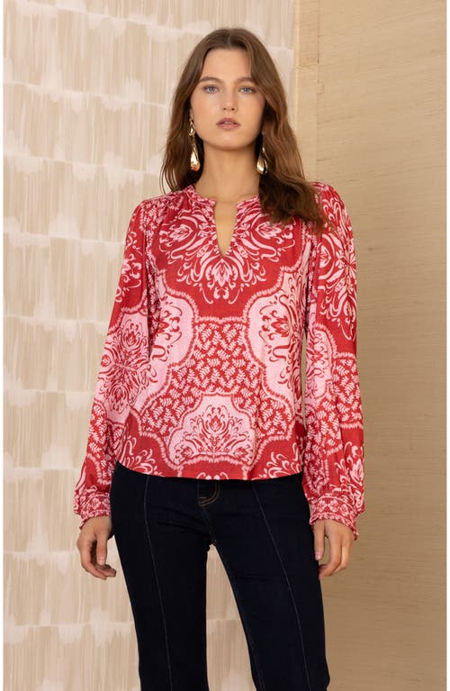 Hale Bob Addyson Jersey Top In Red