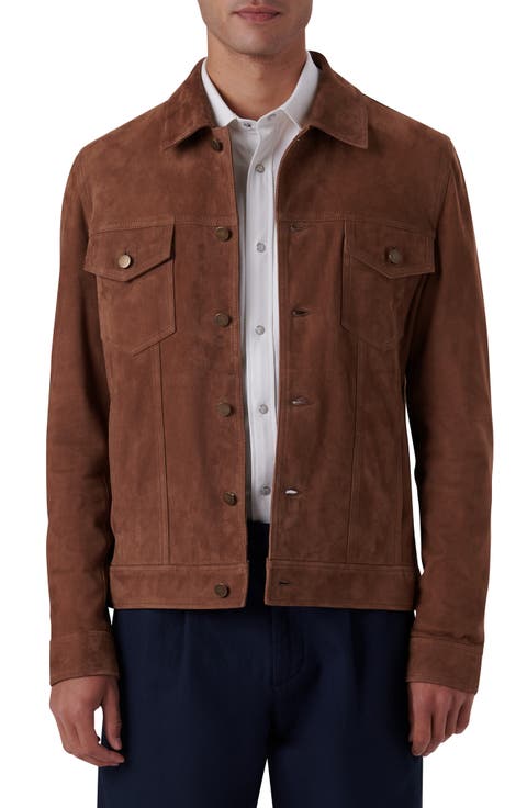 Western Suede Shirt Jacket