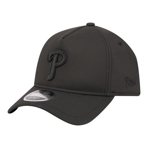 Men's New Era  Black Philadelphia Phillies Injection Apex 9FORTY Adjustable Hat
