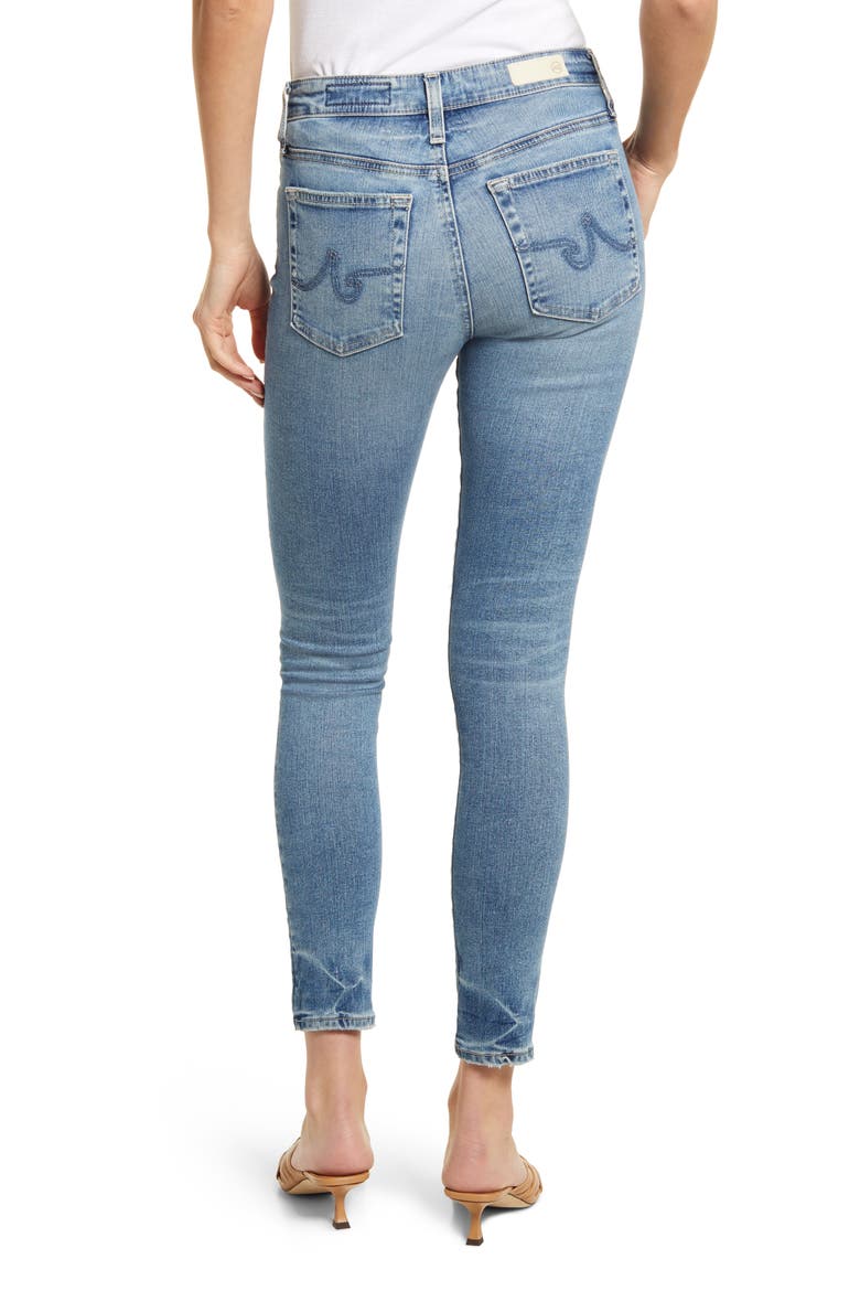 Farrah High Waist Skinny Ankle Jeans, Alternate, color, 23 YEARS SHOWBIZ