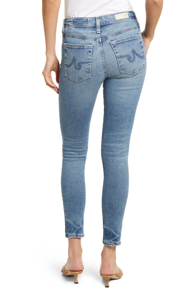 AG Farrah High Waist Skinny Ankle Jeans, Alternate, color, 23 Years Showbiz