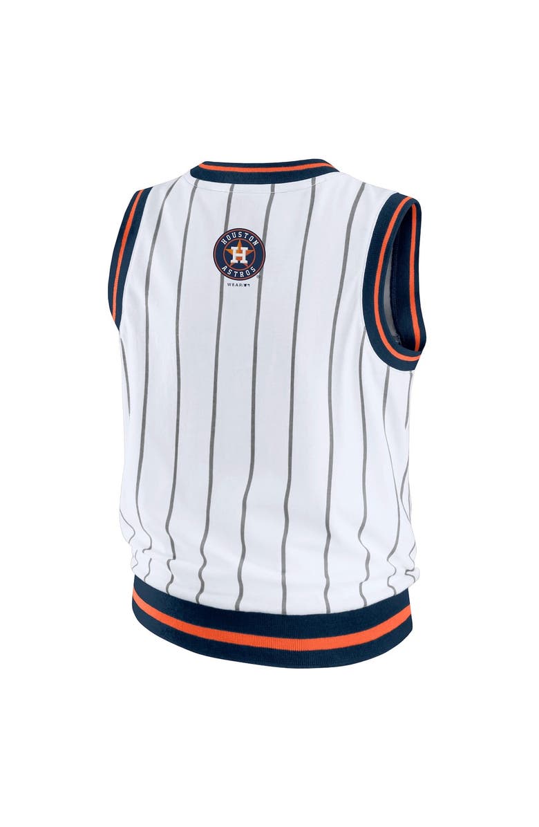 WEAR by Erin Andrews Women's WEAR by Erin Andrews  White Houston Astros Sporty Tank Top, Alternate, color, White