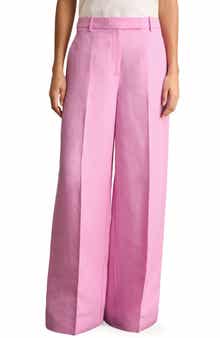 Reiss Raine Pleated Wide Leg Pants
