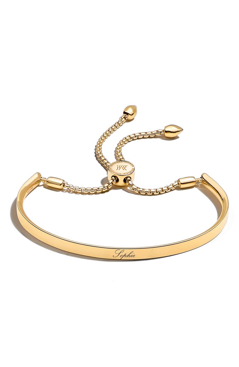 Monica Vinader Fiji Chain Bracelet, Alternate, color, Yellow Gold