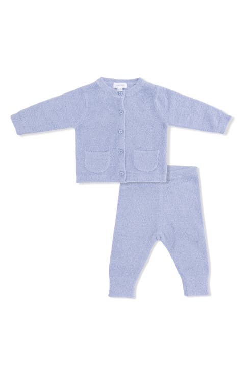 Kids' Chenille Cardigan and Pants Set