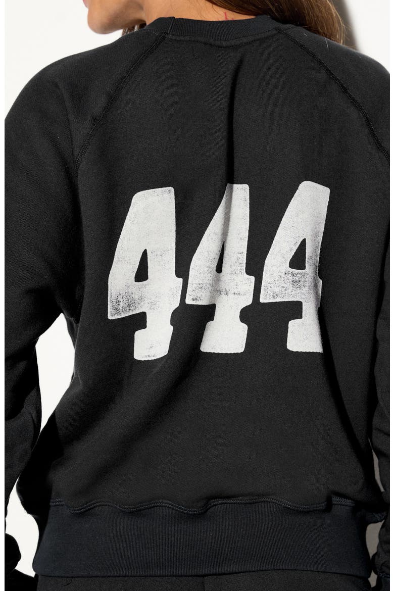 University Graphic Sweatshirt, Alternate, color, BLACK