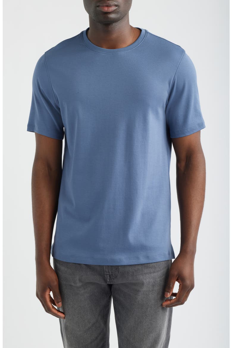 Georgia Pima Cotton T-Shirt, Main, color, VINTAGE BLUE