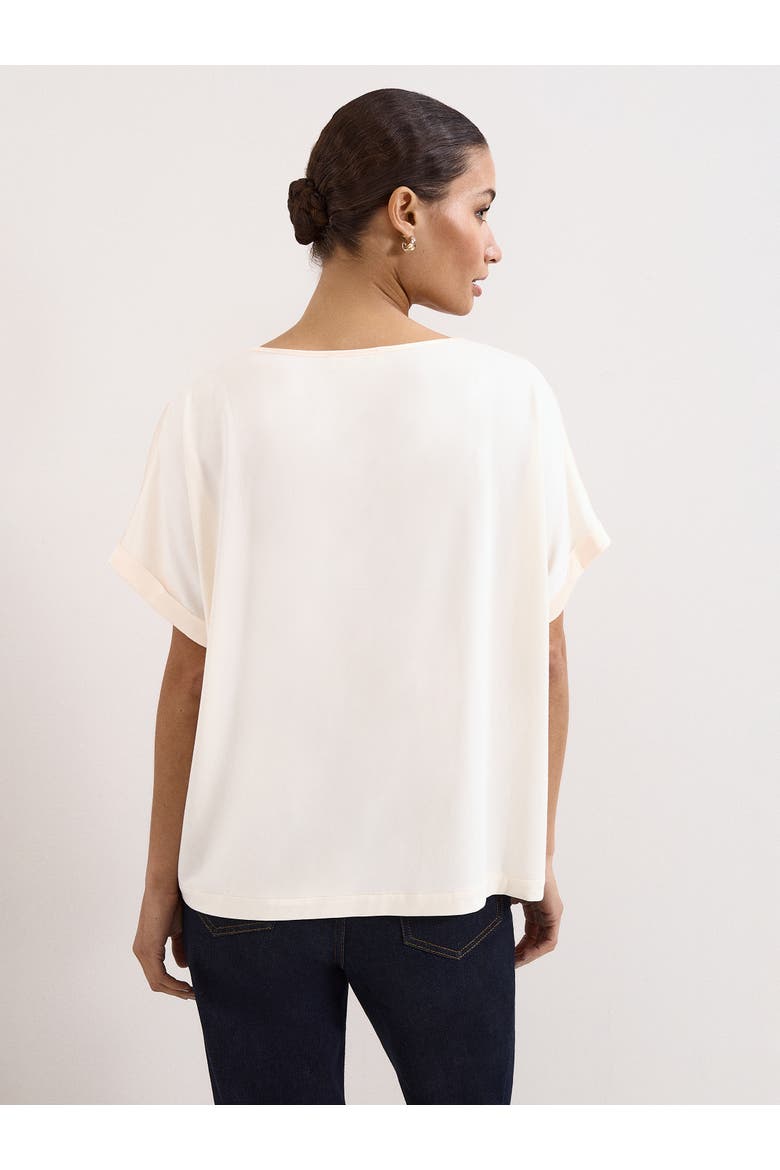 Marion Floral Print Top, Alternate, color, Ivory