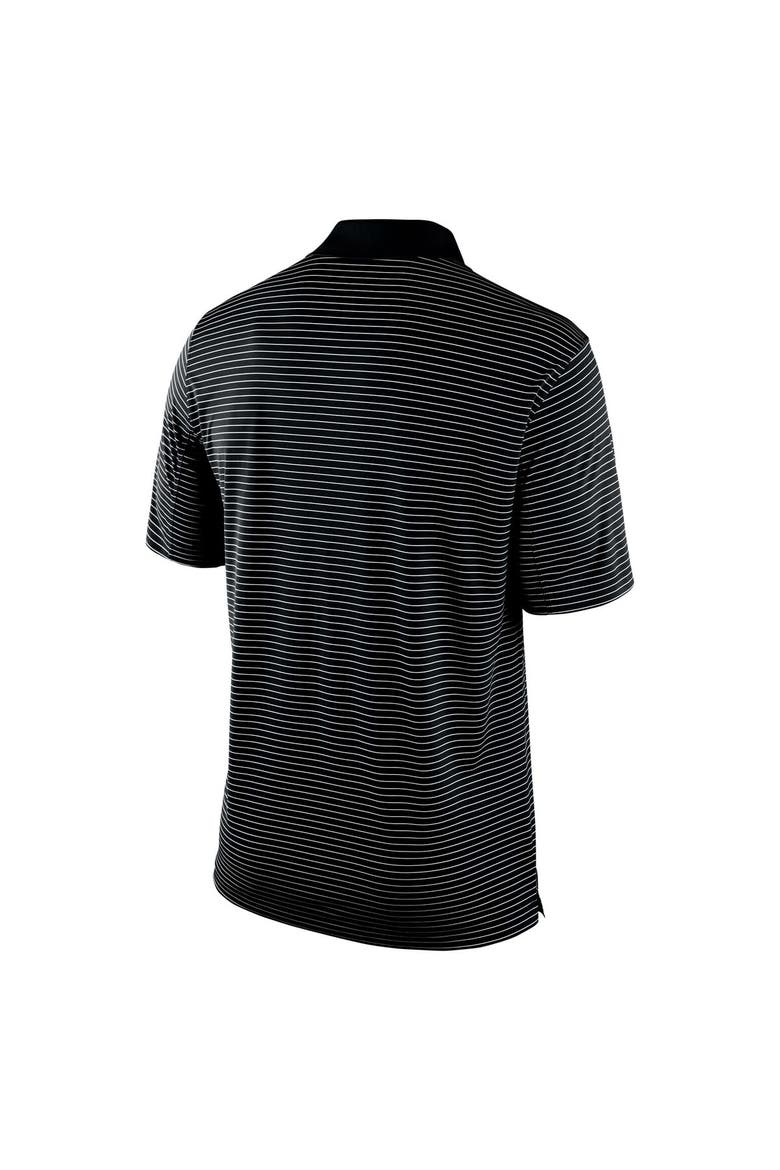 Men's Nike Black Colorado Buffaloes Stadium Stripe Performance Team Polo, Alternate, color, Black