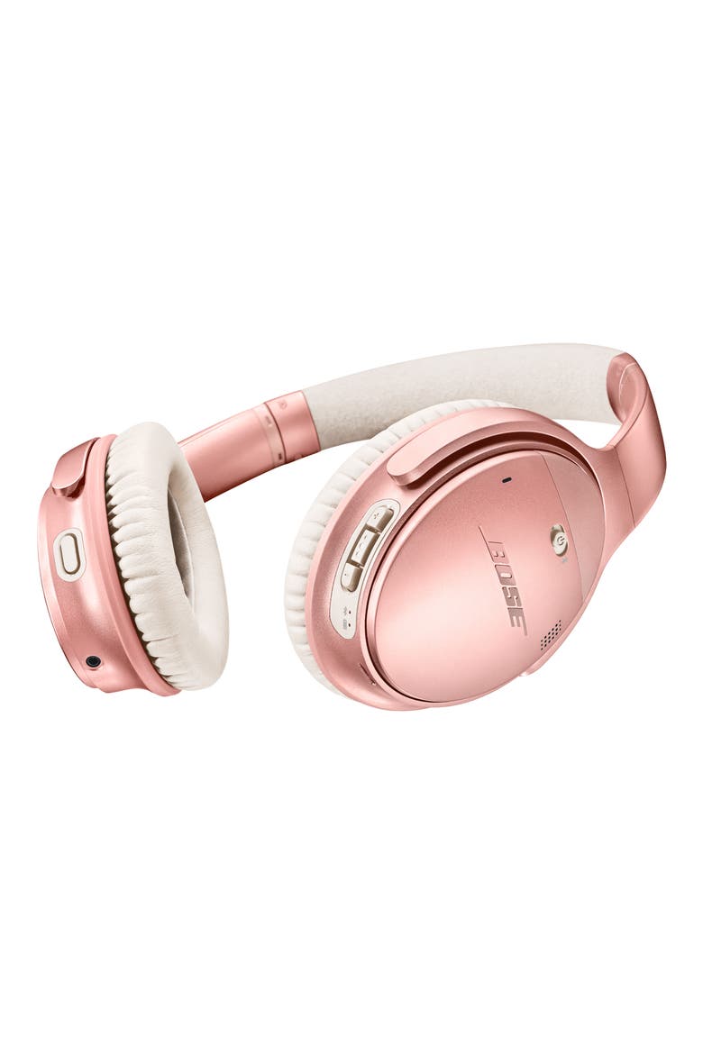QuietComfort® 35 Wireless Over-Ear Headphones II with Google Assistant, Alternate, color, ROSE GOLD