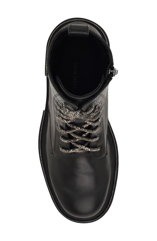 Nine West Jarret Lug Sole Boot In Black