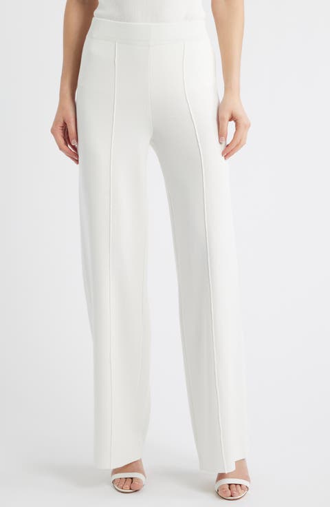 Wide Leg Sweater Pants (Petite)