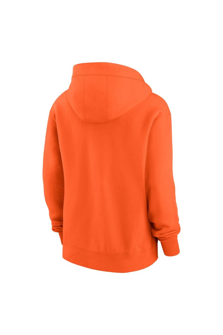 Women's Nike Orange Cleveland Browns Phoenix Rewind Full-Zip Hoodie, Alternate, color, Orange