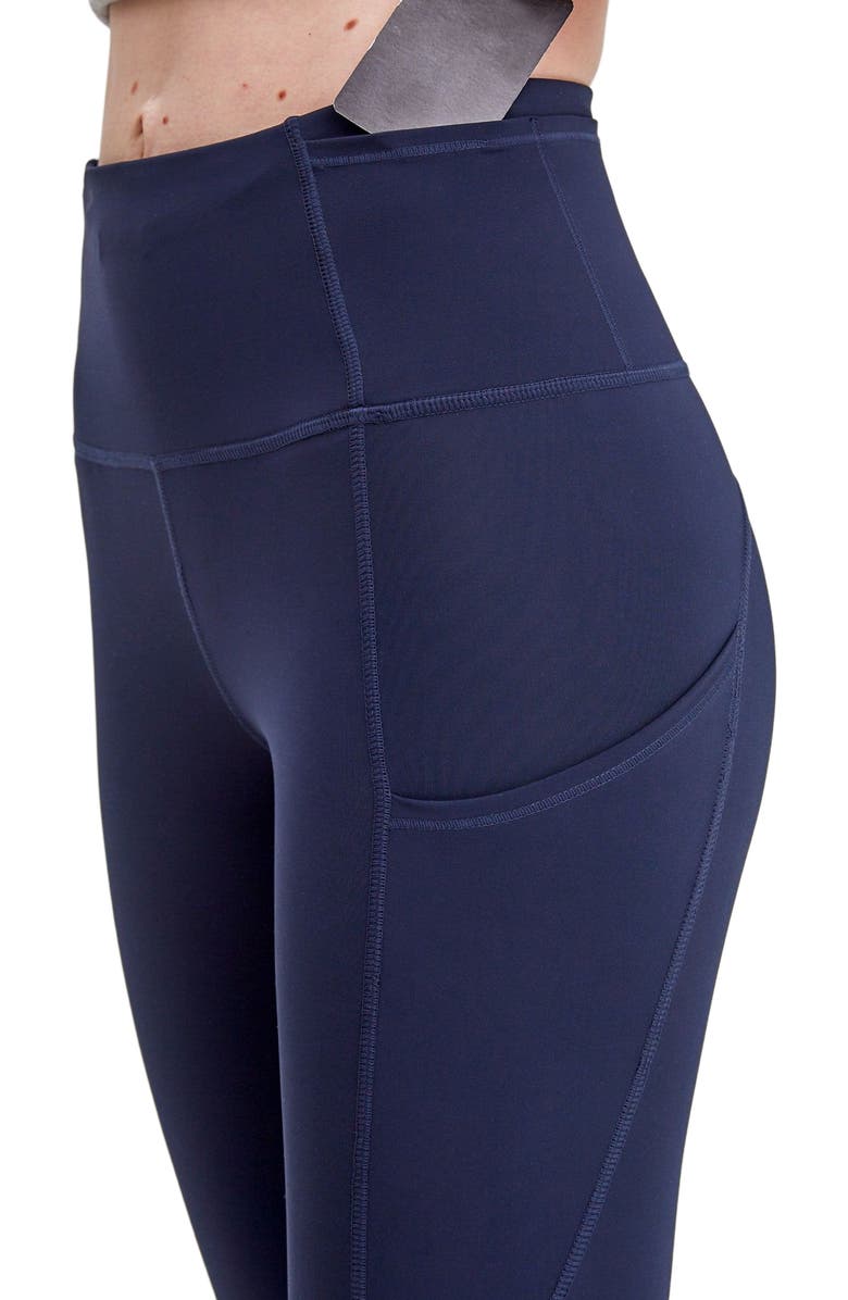 Rebody Active Energy Reflective Silkiflex Legging 21.5", Alternate, color, Cool Navy
