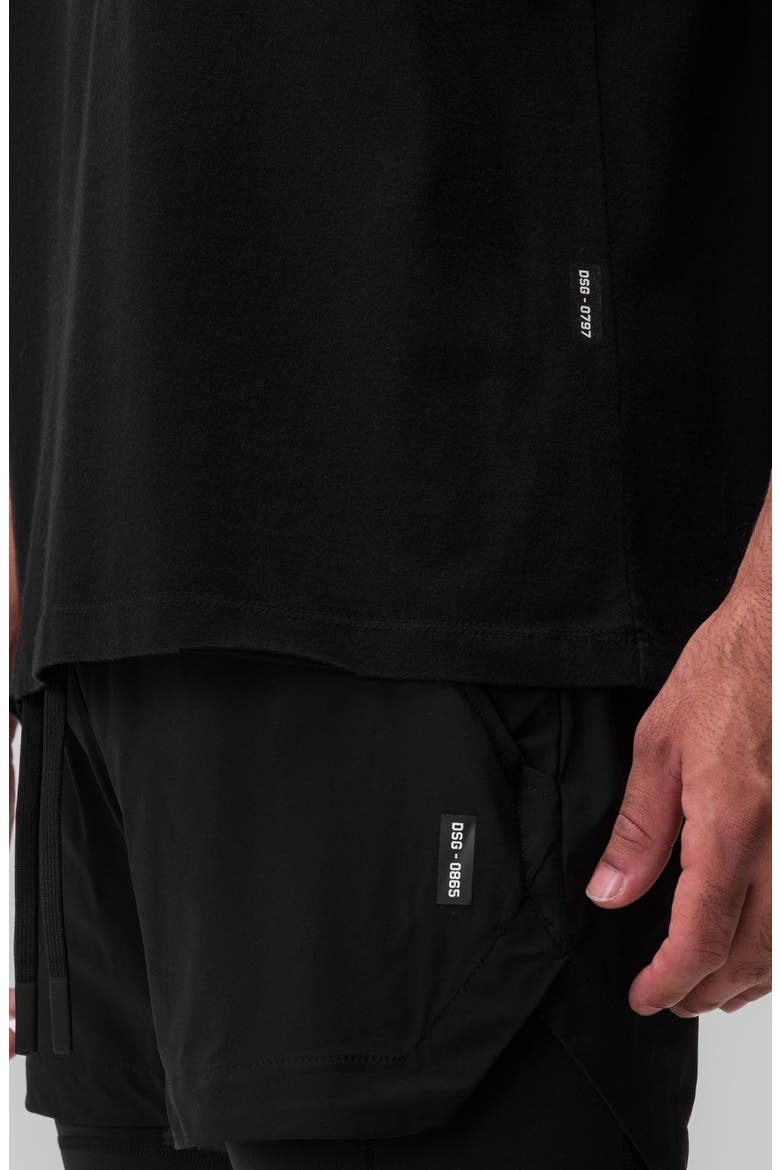 Tech Essential Relaxed Tee, Alternate, color, Black