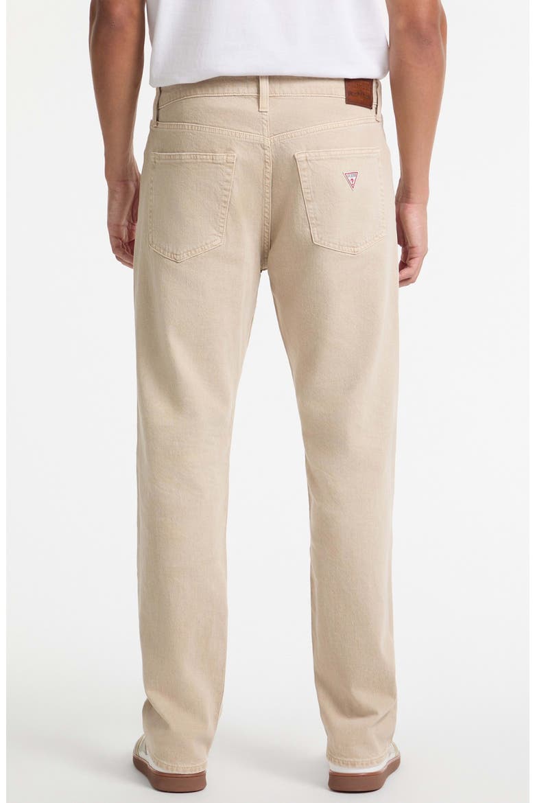 G16 Relaxed Straight Leg Jeans, Alternate, color, BEIGE