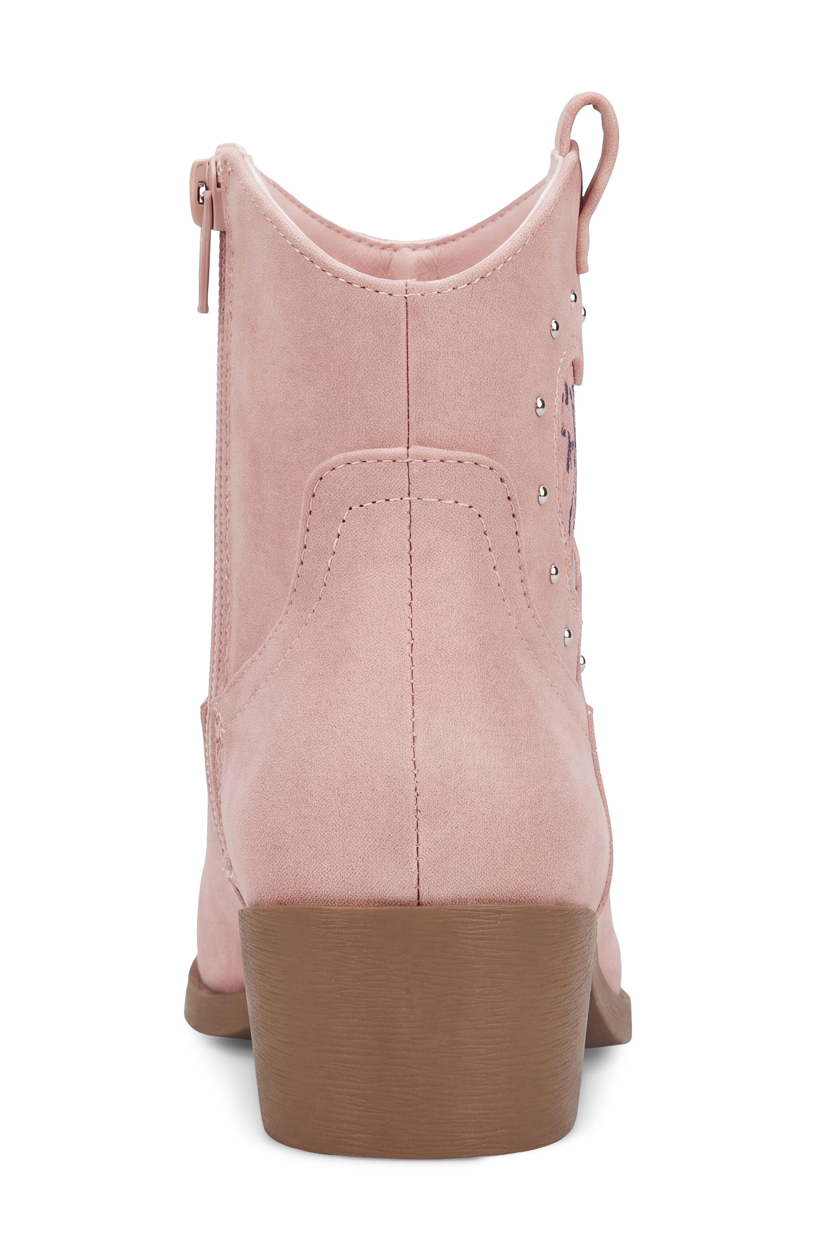 Kids' Faylene Western Bootie, Alternate, color, BLUSH