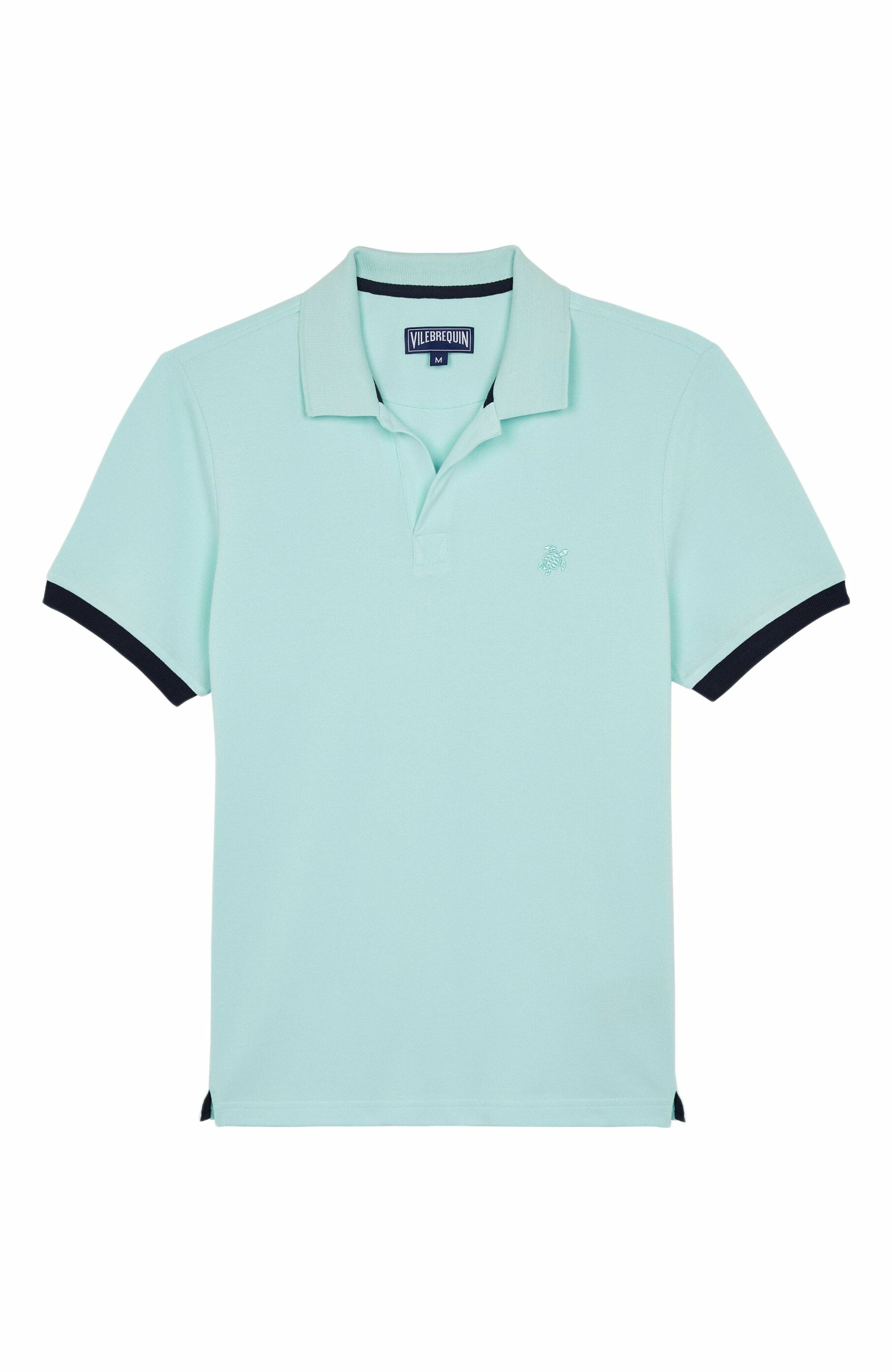Men's Solid Cotton Polo - image 4
