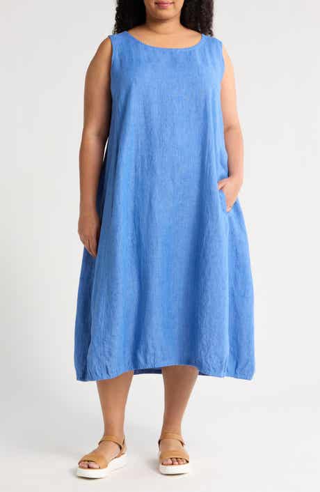 Eileen Fisher Linen Shift Dress