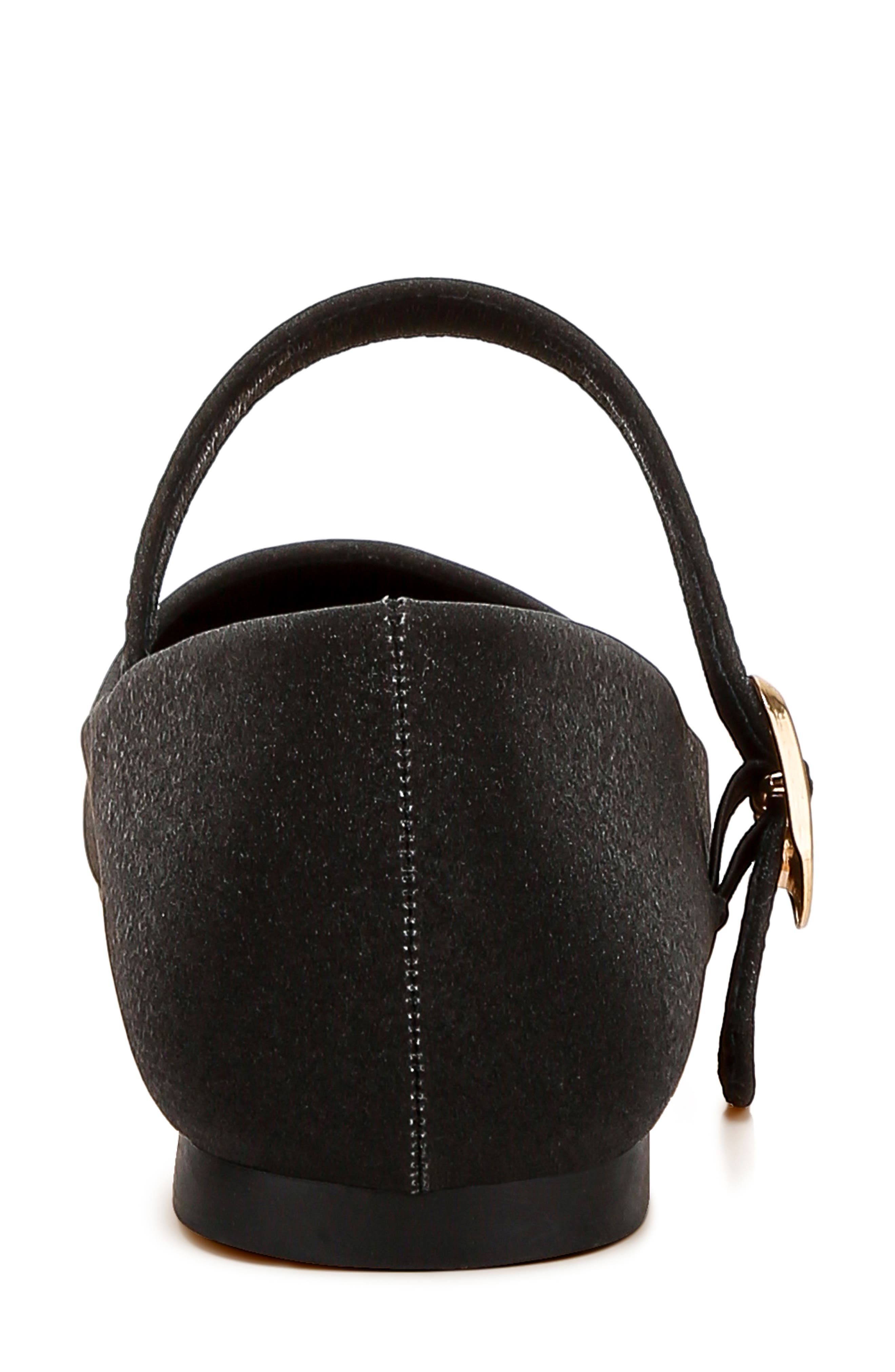 LONDON RAG Herma Mary Jane Flat, Alternate, color, Black