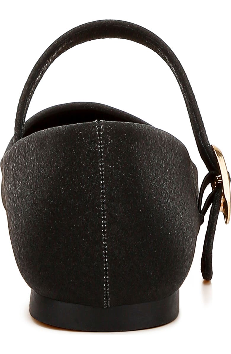 LONDON RAG Herma Mary Jane Flat, Alternate, color, Black