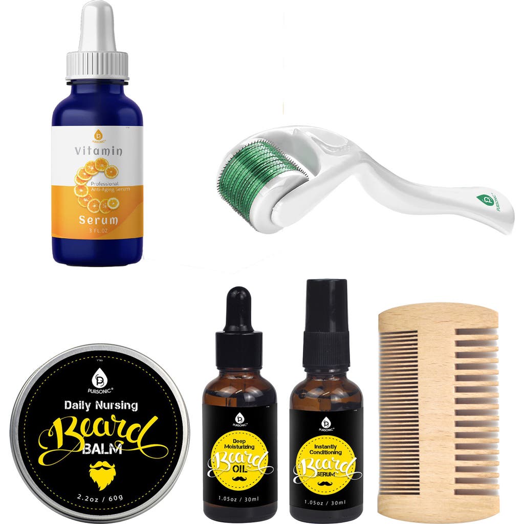 PURSONIC Beard Care Grooming Kit