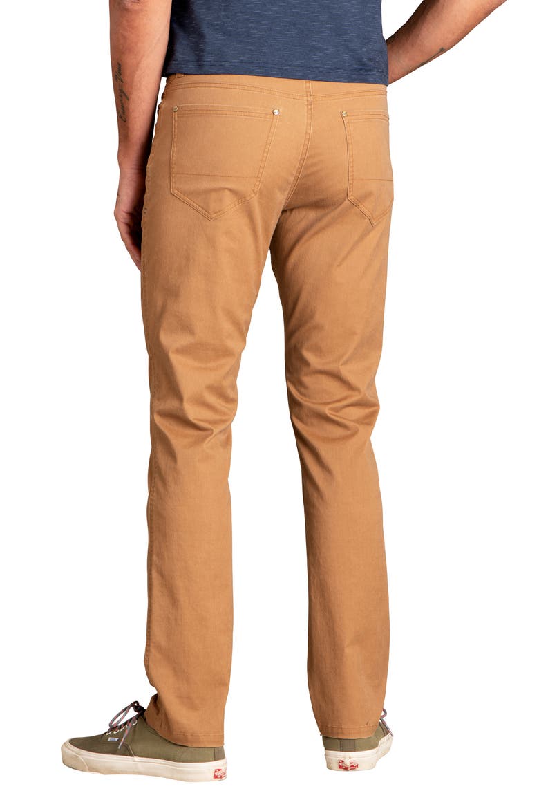 Mission Ridge 5 Pocket Lean Pant, Alternate, color, TABAC VINTAGE WASH