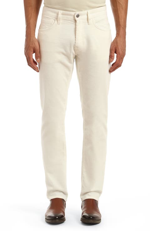 Marcus Slim Straight Leg Corduroy Pants (Regular, Big & Tall)